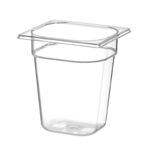 GN 1/6 konteineris COOL, HENDI, COOL, GN 1/6, 2,8L, Permatomas, 176x162x(H)200mm