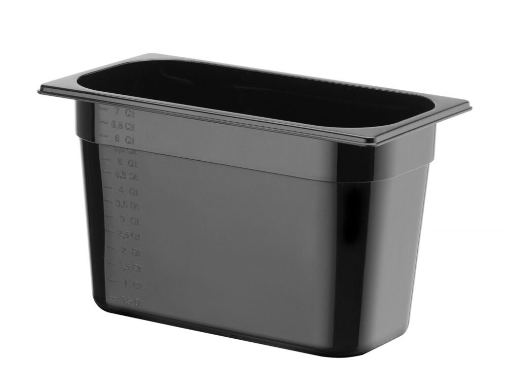GN 1/3 konteineris COOL, HENDI, COOL, GN 1/3, 7,1L, Juodas, 325x176x(H)200mm