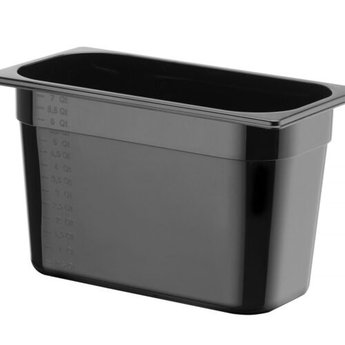 GN 1/3 konteineris COOL, HENDI, COOL, GN 1/3, 7,1L, Juodas, 325x176x(H)200mm