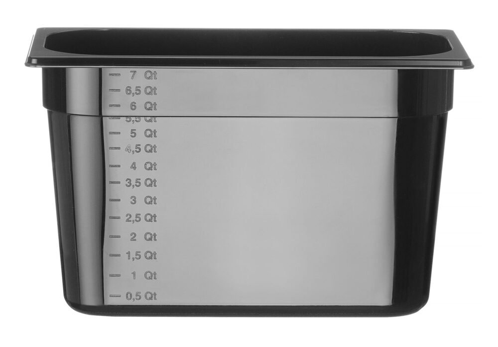 GN 1/3 konteineris COOL, HENDI, COOL, GN 1/3, 7,1L, Juodas, 325x176x(H)200mm