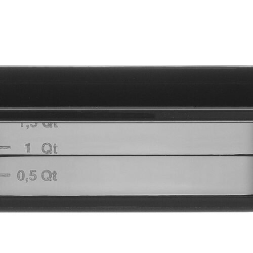 GN 1/4 konteineris COOL, HENDI, COOL, GN 1/4, 1,7L, Juodas, 265x163x(H)65mm