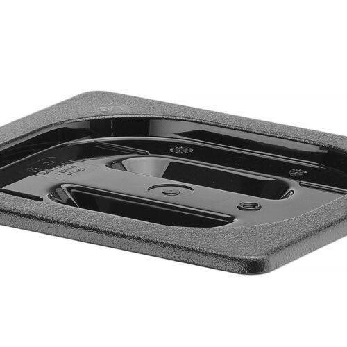 GN talpyklų dangtis iš juodo polikarbonato, HENDI, GN 1/6, Juodas, 176x162mm