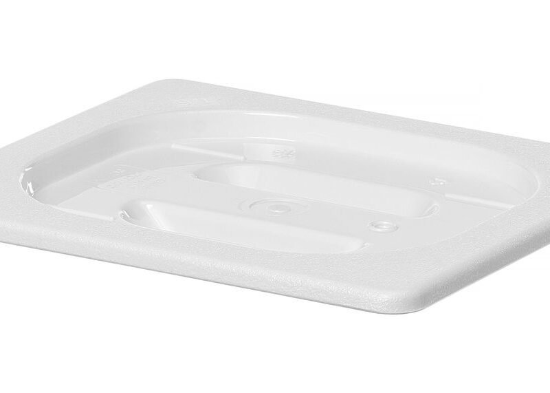 GN talpyklų dangtis iš balto polikarbonato, HENDI, GN 1/6, Balta, 176x162mm