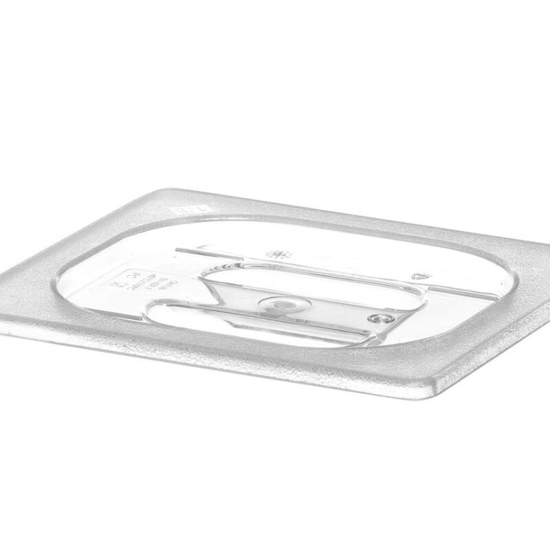 Dangtis GN talpykloms iš polikarbonato, HENDI, GN 1/6, Permatomas, 176x162mm