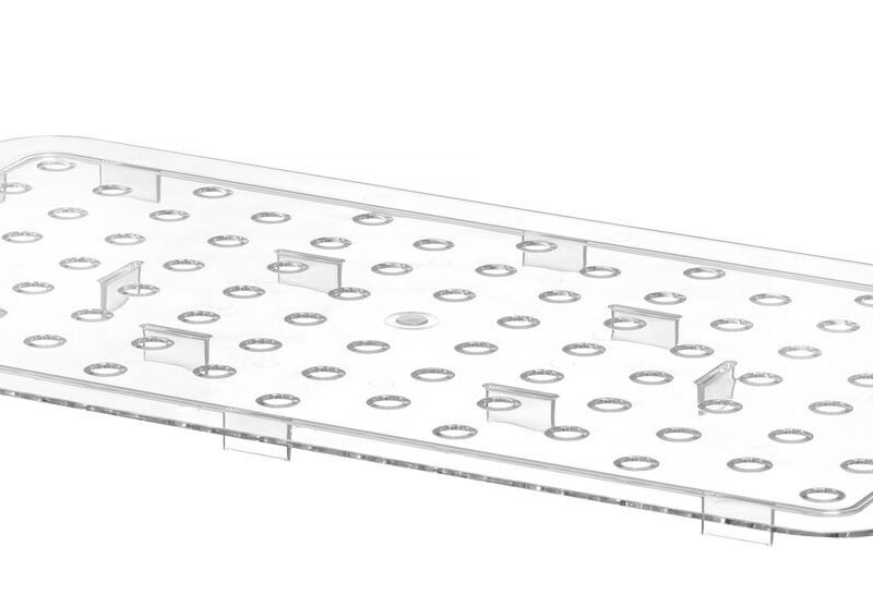 Nutekėjimo lėkštė GN indams COOL, HENDI, COOL, GN 1/1, Permatomas, 530x325mm