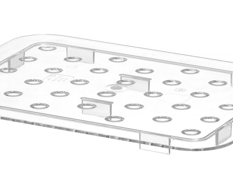 Nutekėjimo lėkštė GN indams COOL, HENDI, COOL, GN 1/2, Permatomas, 325x265mm