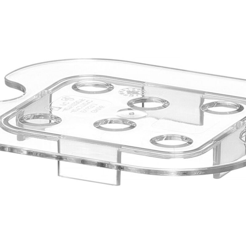 Grotelės gastro talpykloms GN iš polikarbonato, HENDI, Profi Line, GN 1/6, Permatomas, 118x106mm