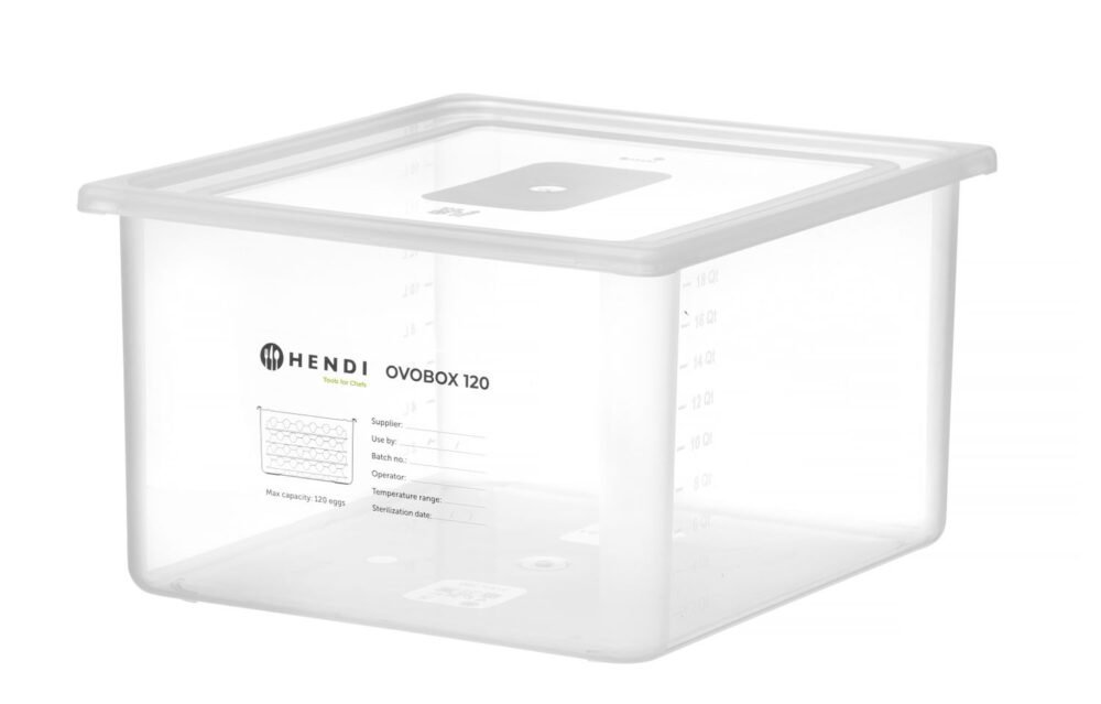 Kiaušinių laikymo talpykla OVOBOX 120, HENDI, GN 2/3, 18L, 355x325x(H)200mm