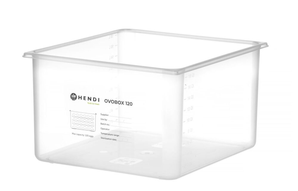 Kiaušinių laikymo talpykla OVOBOX 120, HENDI, GN 2/3, 18L, 355x325x(H)200mm