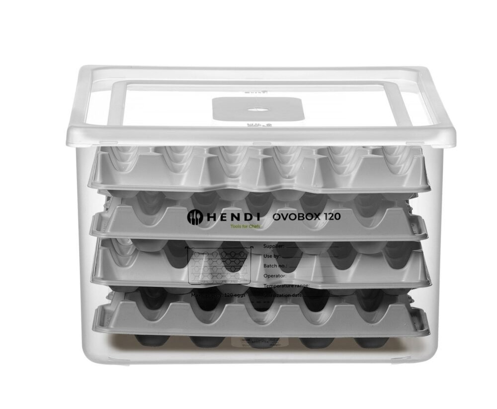 Kiaušinių laikymo talpykla OVOBOX 120, HENDI, GN 2/3, 18L, 355x325x(H)200mm