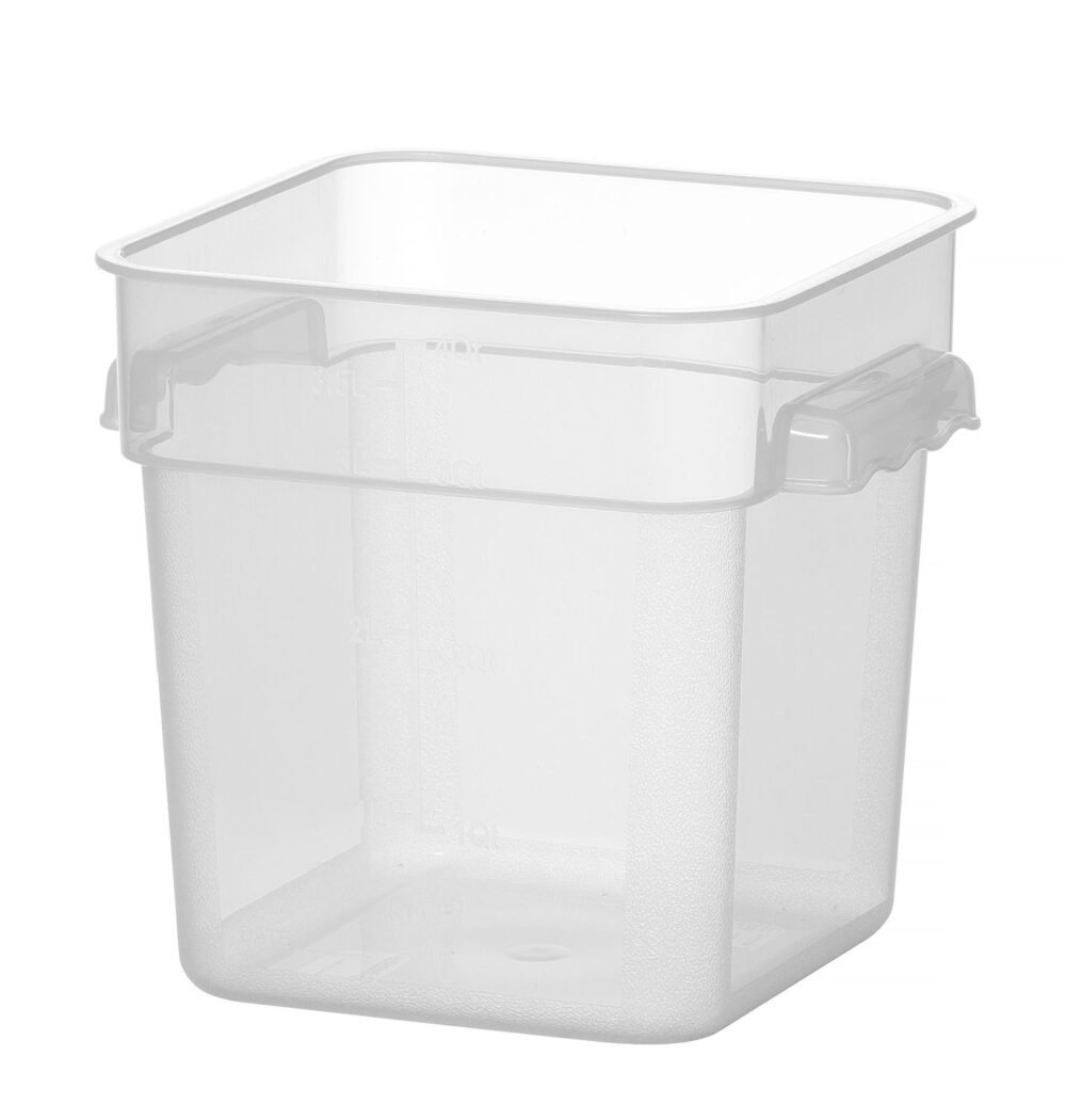 870914_OBW_2022_01_IMGP4575 Maisto produktų konteineris su skirtuku, HENDI, 3,8L, 190x190x(H)180mm