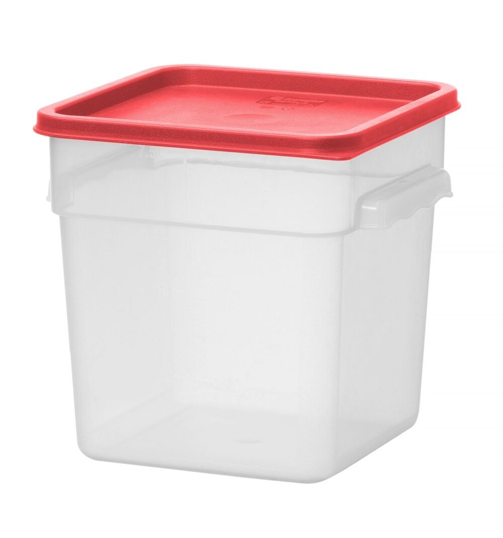 870938_870983_OBW_2022_01_IMGP4570 Maisto produktų konteineris su skirtuku, HENDI, 7,6L, 235x235x(H)230mm