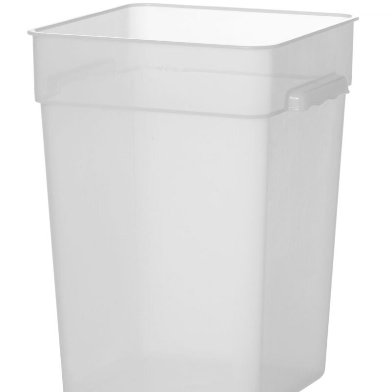 Maisto produktų konteineris su skirtuku, HENDI, 20,8L, 290x290x(H)400mm