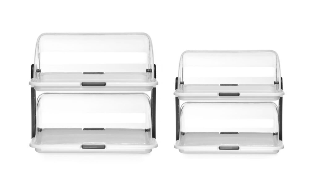 Vieno aukšto vitrina Roll top, HENDI, 465x310x(H)410mm