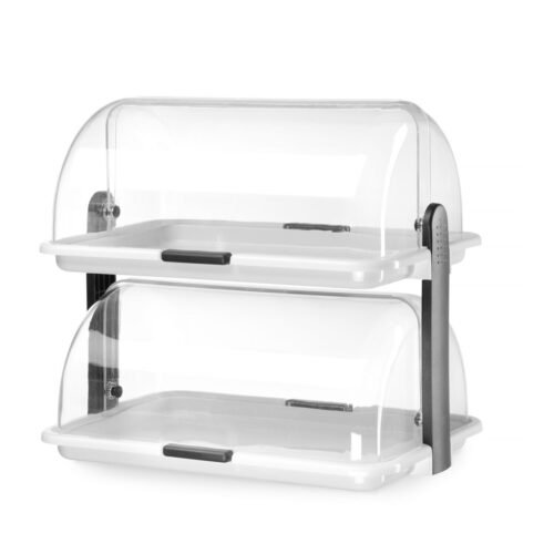 Vieno aukšto vitrina Roll top, HENDI, 380x260x(H)355mm