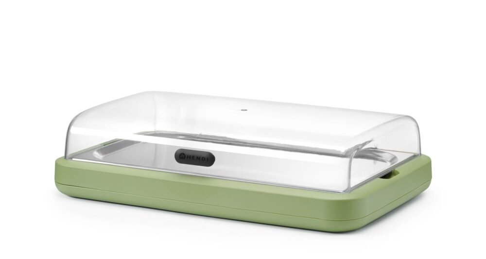 Aušinimo padėklas UNIQ, HENDI, designed by Robert Bronwasser, GN 1/1, Žalia, 593x389x(H)147mm