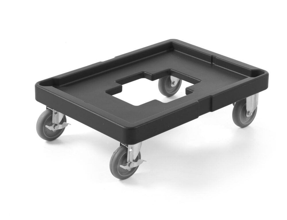 Vežimėlis išvažiuojamosioms iškyloms skirtam konteineriui, AmerBox, 530x710x(H)230mm