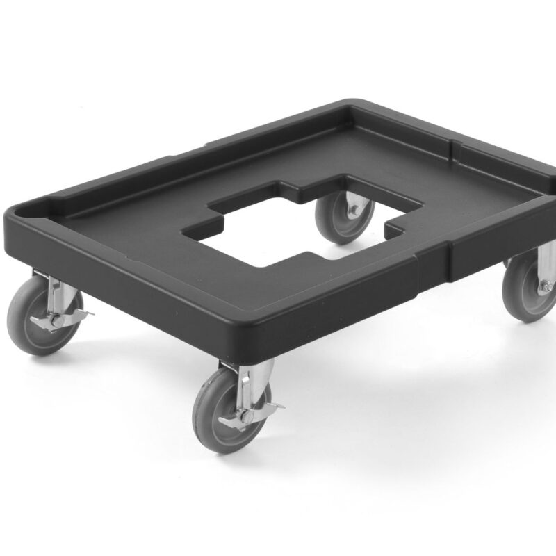 Vežimėlis išvažiuojamosioms iškyloms skirtam konteineriui, AmerBox, 530x710x(H)230mm
