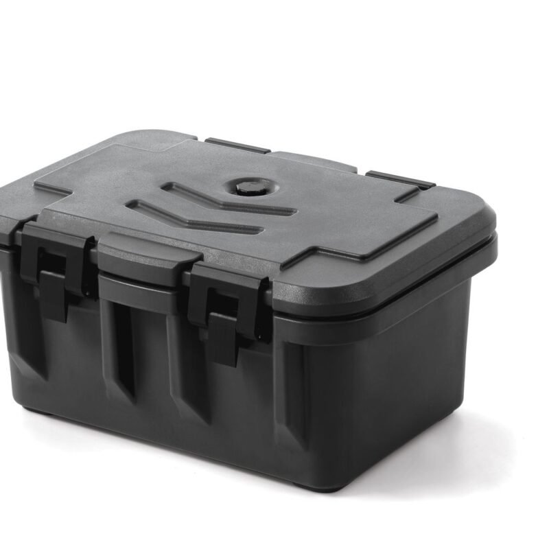 Išvažiuojamiesiems pokyliams skirtas GN 1/1-150 termokonteineris, užpildomas iš viršaus, AmerBox, GN 1/1, 630x460x(H)305mm