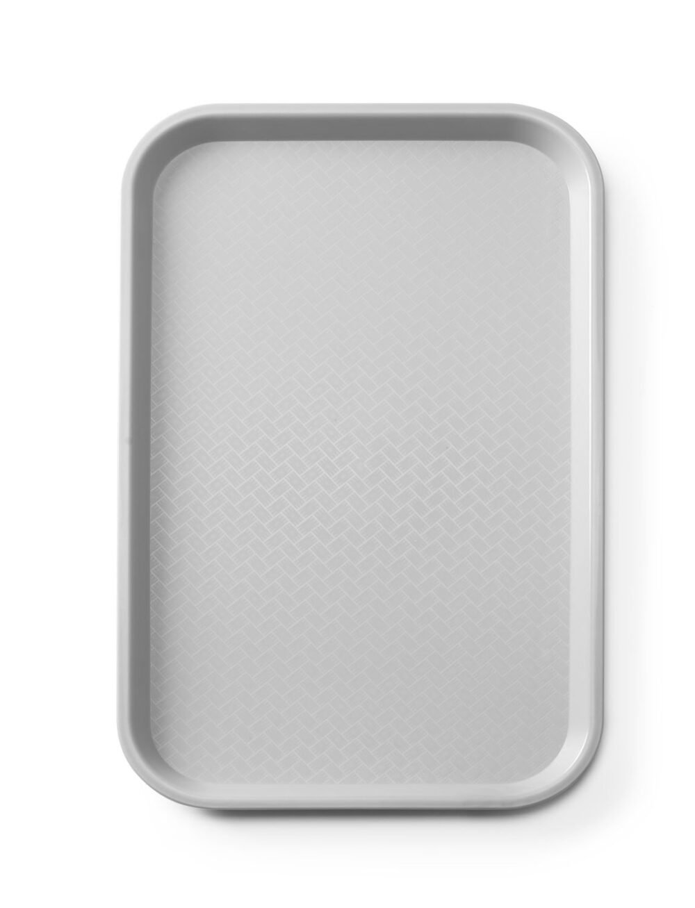 Polipropileno greito maisto padėklas GN 1/1, AmerBox, GN 1/1, Šviesiai pilkas, 530x325x(H)20mm