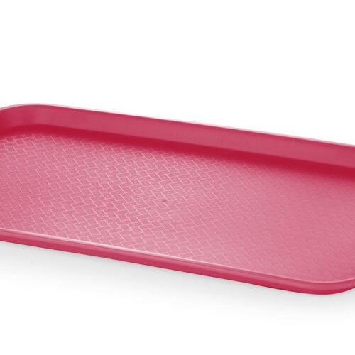 Polipropileno greito maisto padėklas GN 1/1, AmerBox, GN 1/1, Raudona, 530x325x(H)20mm