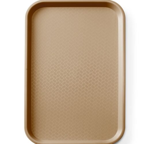 Polipropileno greito maisto padėklas GN 1/1, AmerBox, GN 1/1, Rudas, 530x325x(H)20mm