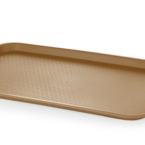 Polipropileno greito maisto padėklas GN 1/1, AmerBox, GN 1/1, Rudas, 530x325x(H)20mm
