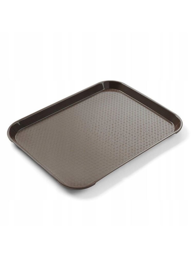 Mažas polipropileno padėklas Fast Food, HENDI, Rudas, 265x345x(H)20mm