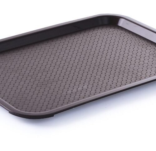 Didelis polipropileno padėklas Fast Food, HENDI, Rudas, 350x450x(H)20mm