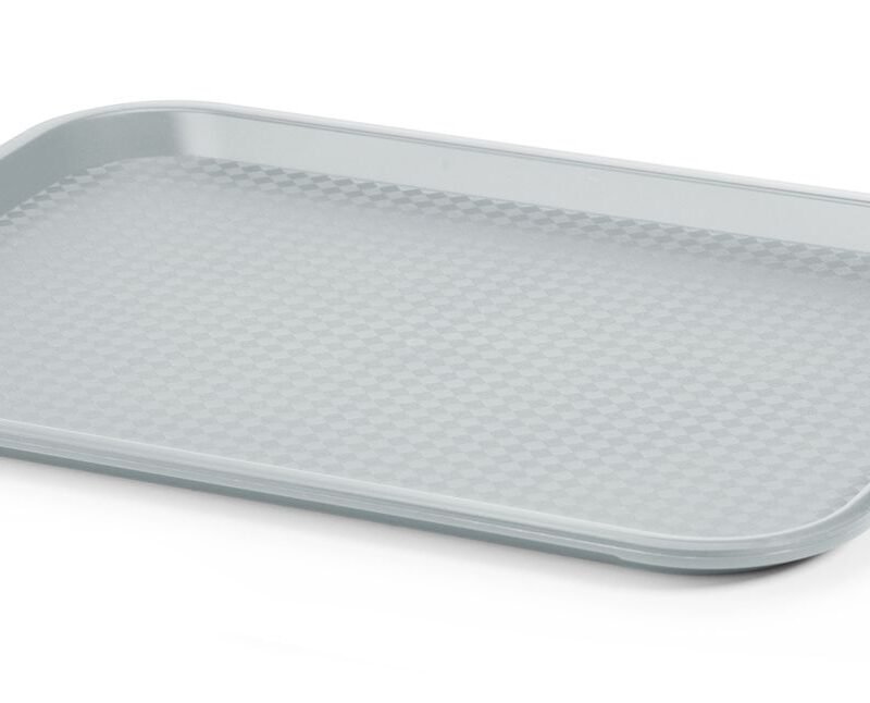 Vidutinis polipropileno padėklas Fast Food, HENDI, Šviesiai pilkas, 305x415x(H)20mm