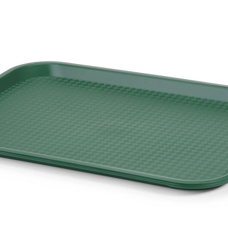 Vidutinis polipropileno padėklas Fast Food, HENDI, Žalia, 305x415x(H)20mm