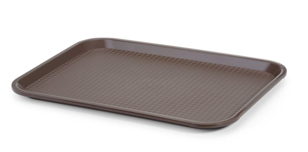 Vidutinis polipropileno padėklas Fast Food, HENDI, Rudas, 305x415x(H)20mm