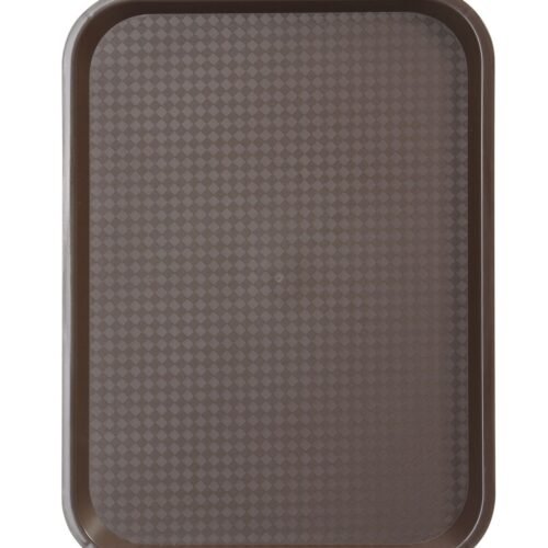 Vidutinis polipropileno padėklas Fast Food, HENDI, Rudas, 305x415x(H)20mm
