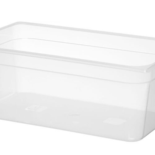 GN talpykla 1/1 Profi Line iš polipropileno, HENDI, Profi Line, GN 1/1, 28L, Permatomas, 530x325x(H)200mm