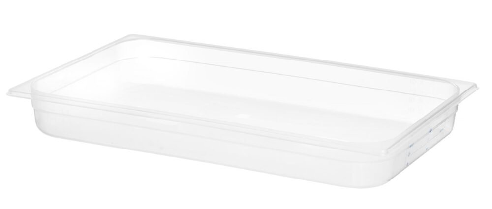 GN talpykla 1/1 RVASVT, HENDI, GN 1/1, 9L, Permatomas, 530x325x(H)65mm