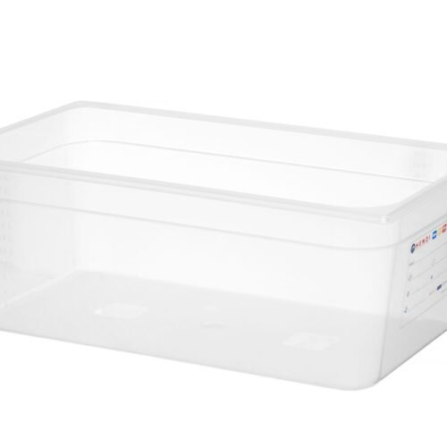 GN talpykla 1/1 RVASVT, HENDI, GN 1/1, 28L, Permatomas, 530x325x(H)200mm