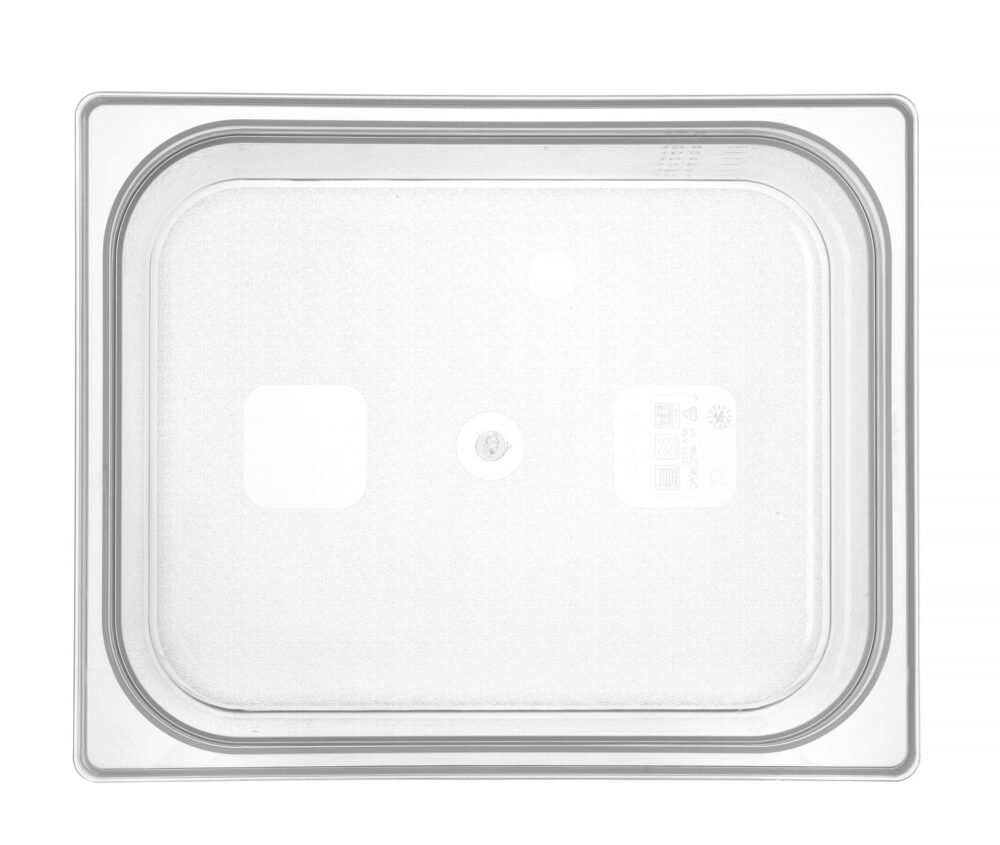 GN talpykla 1/2 Profi Line iš polipropileno, HENDI, Profi Line, GN 1/2, 6,5L, Permatomas, 325x265x(H)100mm
