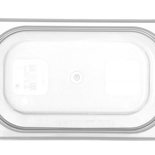 GN talpykla 1/4 RVASVT, HENDI, GN 1/4, 5,5L, Permatomas, 265x162x(H)200mm