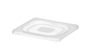 Dangtelis Camwear tik GN konteineriams iš serijos Camwear iš skaidraus polipropileno, Cambro, GN 1/6, Permatomas, xx(H)mm