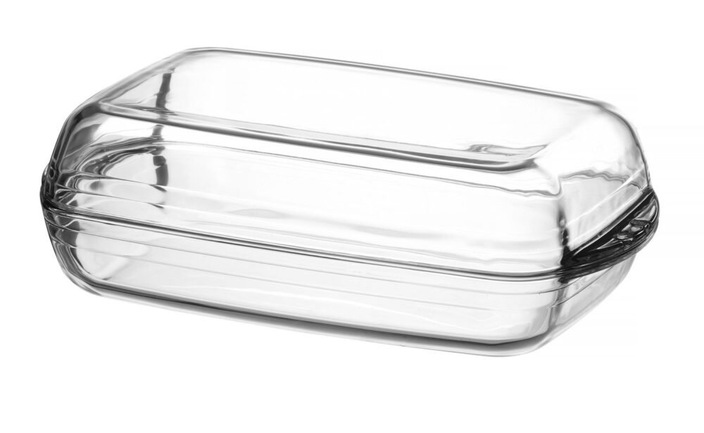 Karščiui atsparus indas, dvigubas, OVENCHEF, Duralex, Permatomas, 355x220x(H)110mm