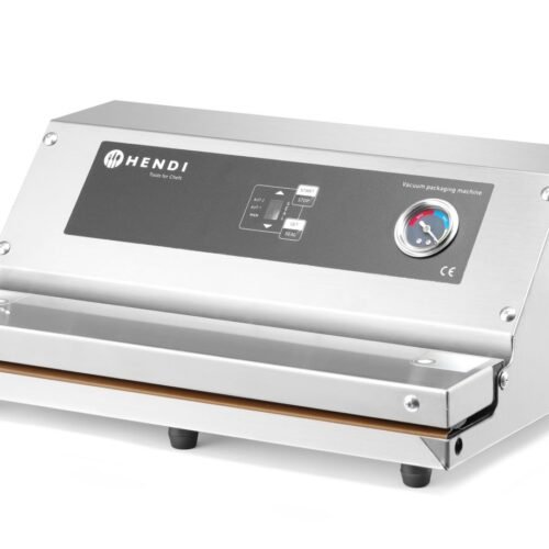 970362 Vakuuminė pakavimo mašina – bekamerė, HENDI, Profi Line, komplekte 2 ritiniai, 230V/250W, 383x293x(H)175mm
