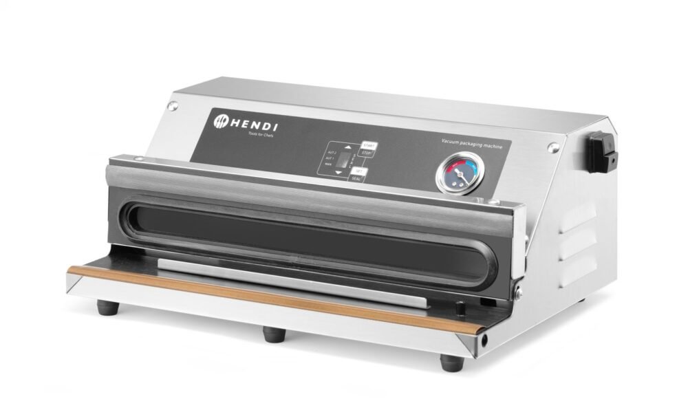 970362_2 Vakuuminė pakavimo mašina – bekamerė, HENDI, Profi Line, komplekte 2 ritiniai, 230V/250W, 383x293x(H)175mm
