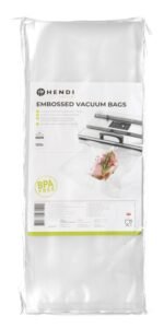 Maišeliai produktams laikyti, kamerinėms vakuuminėms pakavimo mašinoms, HENDI, 100 vnt., 200x140mm