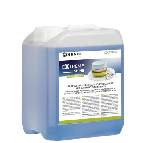 „Extreme Shine Professional“ skalavimo priemonė stalo reikmenims ir maitinimo įrangai, HENDI, 5 l
