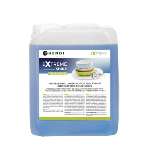 „Extreme Shine Professional“ skalavimo priemonė stalo reikmenims ir maitinimo įrangai, HENDI, 5 l