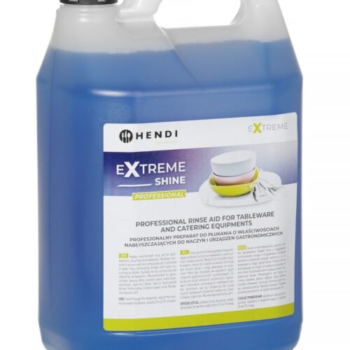 „Extreme Shine Professional“ skalavimo priemonė stalo reikmenims ir maitinimo įrangai, HENDI, 5 l