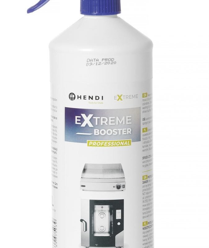 Extreme Booster Profesionalus plovimo skysčio koncentratas griliams ir krosnelėms, HENDI, 1 l, 1L