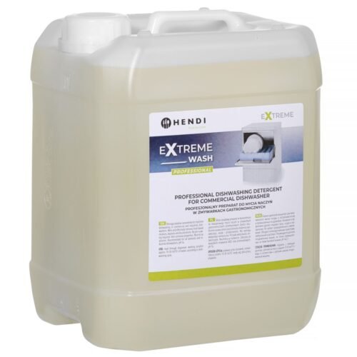 „Extreme Wash Professional“ indų ploviklis, skirtas komercinėms indaplovėms, HENDI, 10 l