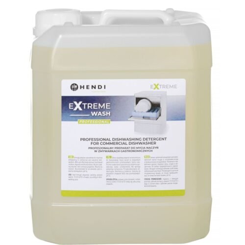 „Extreme Wash Professional“ indų ploviklis, skirtas komercinėms indaplovėms, HENDI, 10 l