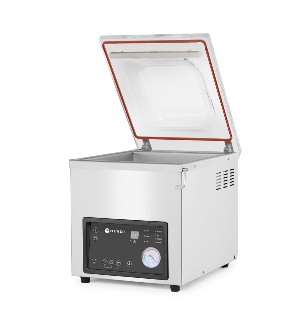 Kamerinė vakuuminė pakavimo mašina, HENDI, Profi Line, sandarinimo juosta 350 mm, 230V/750W, 450x555x(H)480mm